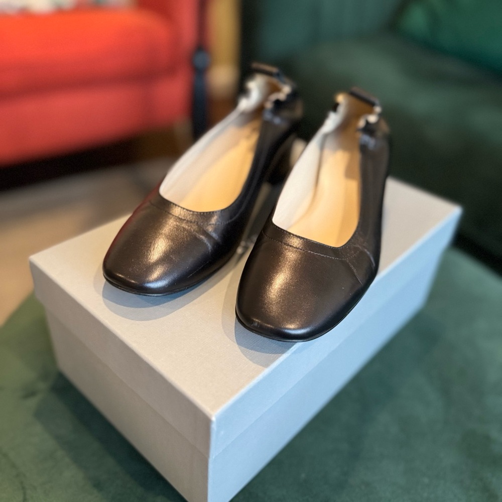 Elegant Black Women's block heels